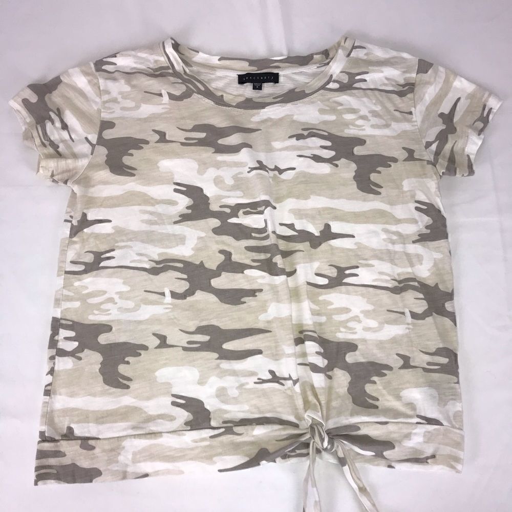 Sanctuary camo shirt   